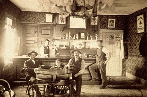 At This Old West Saloon A Child Is Drinking A Beer Old West Saloon
