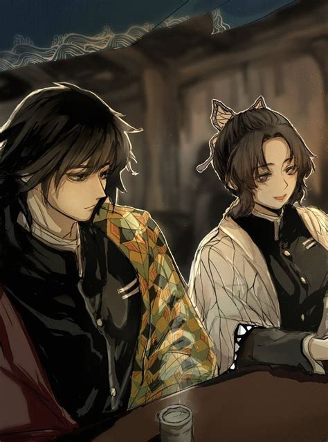 Shinobu Kocho And Giyu Tomioka Kimetsu No Yaiba Fan Art