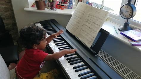 Baby Playing Piano Youtube