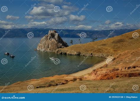 Cape Burkhan On Olkhon Island Lake Baikal Stock Photo Image Of