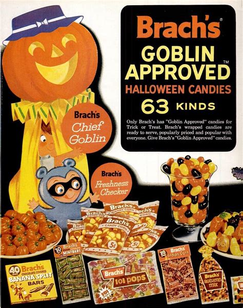 this memorable vintage halloween candy from the 50s and 60s will take you back to trick or