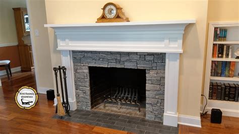Diy Fireplace Mantel Surround Part 1 Youtube