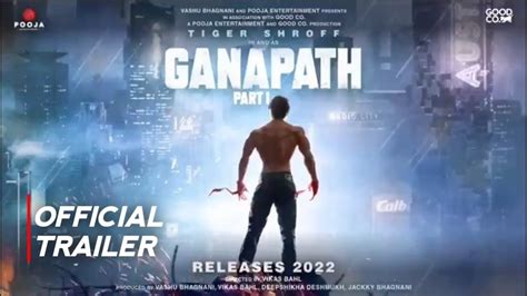 Ganapath Part Trailer Tiger Shroff Shraddha Kapoor Vikash