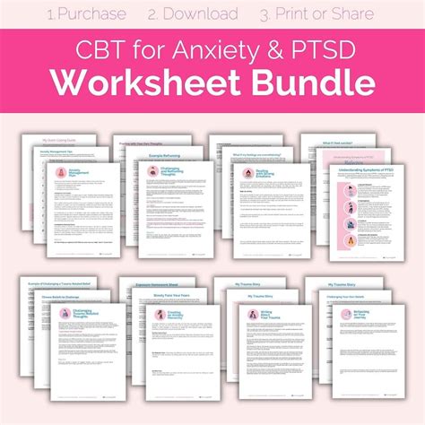 Top Cbt Worksheets For Learning Cognitive Behavioral Therapy