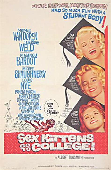 Sex Kittens Go To College 1960 Us One Sheet Poster Posteritati Movie Poster Gallery
