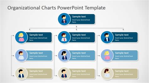 Powerpoint Hierarchy Chart Template
