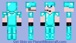 Here we go with more skin trolling in minecraft! Diamond-Armor Fake Minecraft Skin
