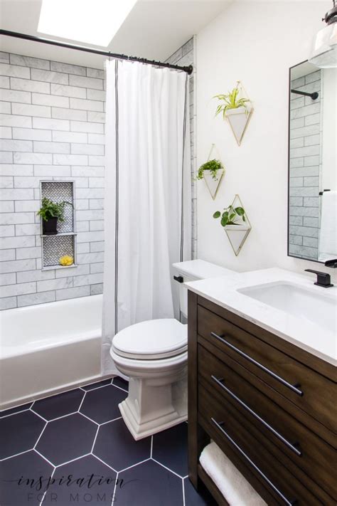 All new simple and extraordinary white colors changed the shape and appearance of the small bathroom makeover by kate dickson design. My Modern Small Bathroom Makeover Sources - Inspiration ...