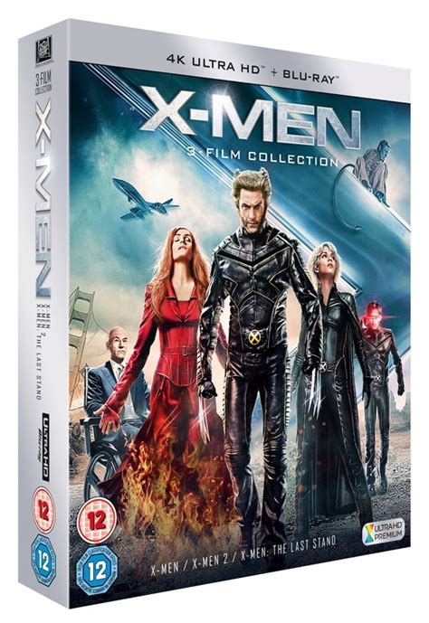 X Men 3 Film Collection 4k Ultra Hd Blu Ray Free Shipping Over £