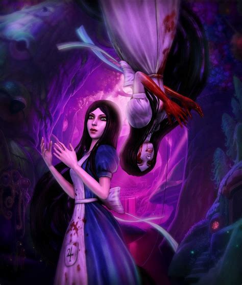 Me And My Shadow Dark Alice In Wonderland Alice In Wonderland