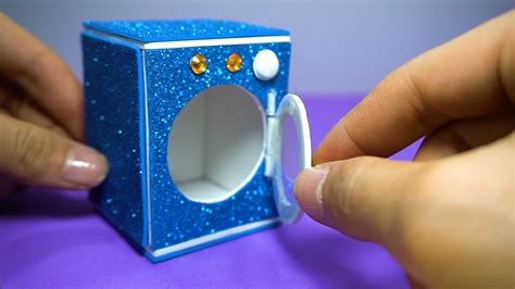 Diy Miniature Washing Machine Youtube