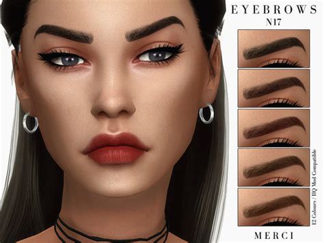 Eyebrows In 12 Colours Found In Tsr Category Sims 4 Eyebrows The