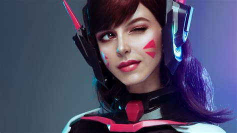 Dva From Overwatch Cosplay Wallpaperhd Games Wallpapers4k Wallpapers
