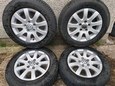 15 Inch 5x112 Genuine Volkswagen Golf Alloy Wheels In Ballymena