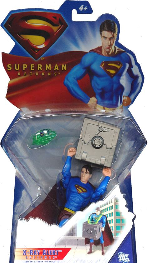 Mattel Superman Returns Superman Action Figure X Ray Alert
