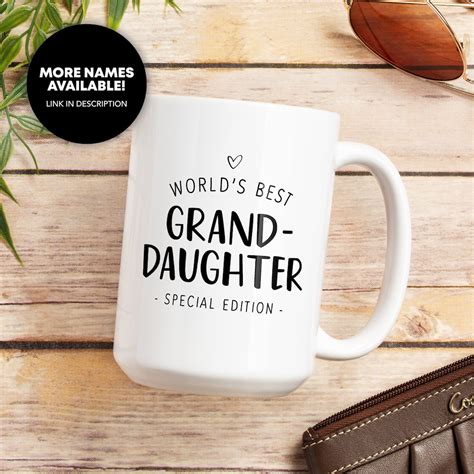 World S Best Granddaughter Coffee Mug Greatest Etsy