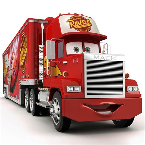 Mack Truck Cartoon 3d Model Download 91533250 Pond5 Mack