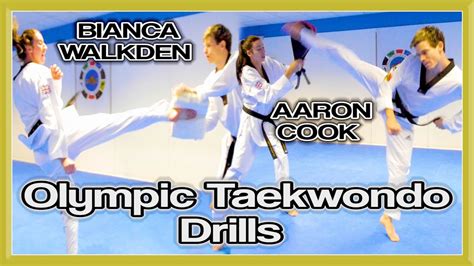 Olympic Taekwondo Kicking Drills Improve Co Ordination Reaction
