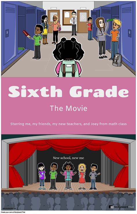 Sixth Grade The Movie القصة المصورة من قبل Kristen