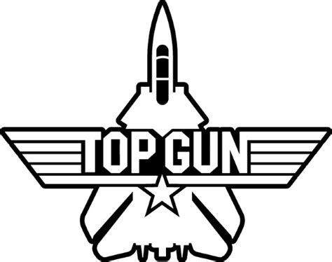 Top Gun Decal Sticker 07