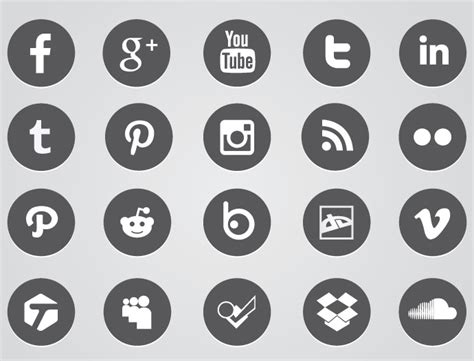 30 Social Media Buttons Buttons Design Trends Premium Psd
