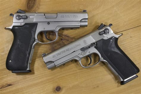 Smith Wesson Tsw Acp Police Trades Good Condition