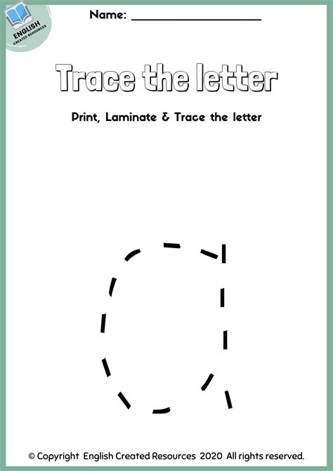 Lowercase Letter Tracing Worksheets English Created Resources