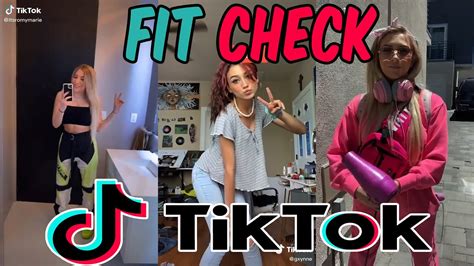 Fit Check Tik Tok Compilation Youtube