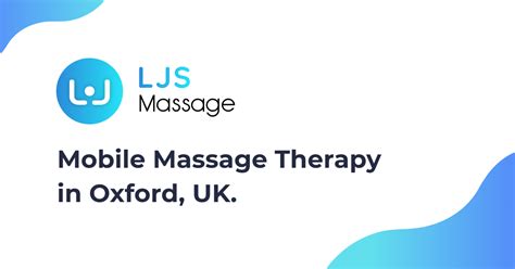 ljs massage mobile massage therapy in oxford uk
