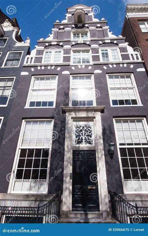 Dutch 17th Century Architecture In Amsterdam Netherlands Stock Image