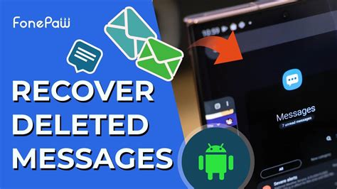 How To Recover Permanently Deleted Text Messages On Android Phone Ultimate Guide Youtube