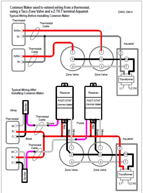 Taco zone valve controls simplify the wiring nightmare. Zone valve hook up | Guide to heating system zone valves. 2020-03-30