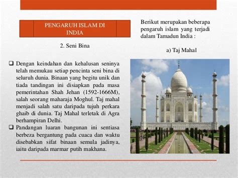 Kesan pengaruh islam di malaysia bukan sahaja meliputi subjek yang luas, tetapi. Slide pengaruh islam dalam tamadun india