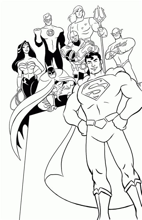 43 Desenhos Dos Super Heróis Para Colorir E Garantir Uma Boa Diversão