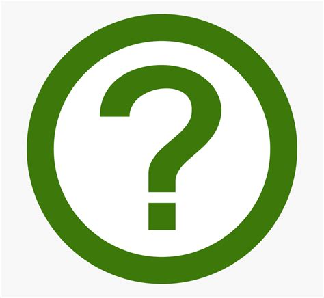 Green Question Mark Icon