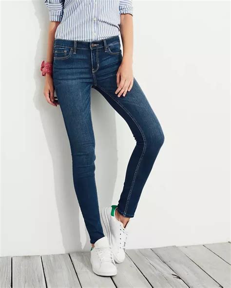 Girls Stretch Low Rise Super Skinny Jeans Girls Bottoms