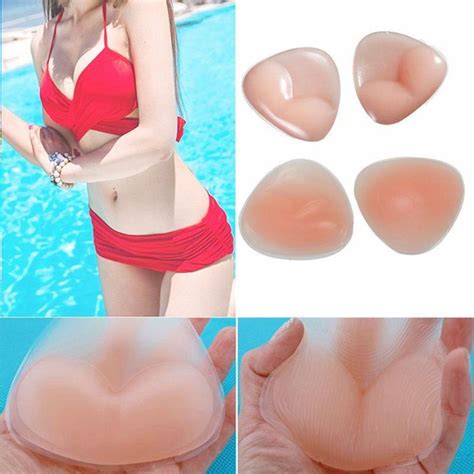 Clothing Shoes And Accessories Triangle Push Up Breast Pad Silicone Gel