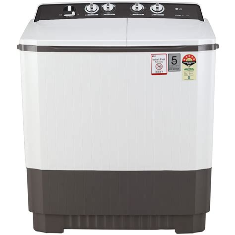 2 10 best washing machine in india 2021. LG P9040RGAZ 9Kg Semi Automatic Washing Machine (Gray ...
