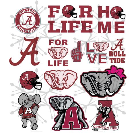 Alabama Crimson tide svg, , alabama logo, alabama university, alabama - bundlefunny