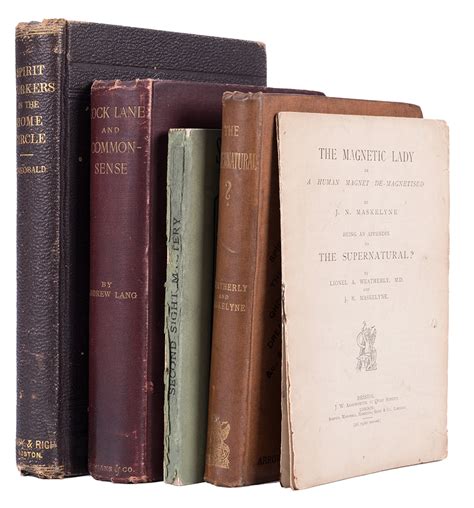 Lot Detail Lot Of Four Nineteenth Century Books On Spiritualism And