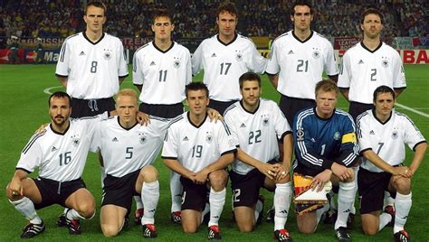 15 Brazil Vs Germany 2002 Lineup  All In Here