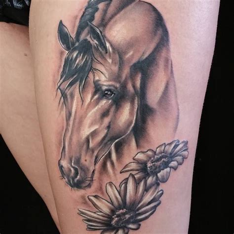 Pin By Amy Gunnison On Tattoo Horse Tattoo Horse Tattoo Design