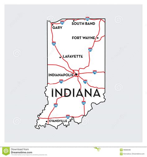 Broschinsky72828 See 12 Truths Of Indiana State Usa Map They Did Not