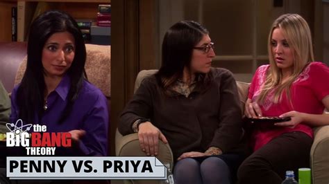 Pennys Jealous Of Priya The Big Bang Theory Best Scenes Youtube
