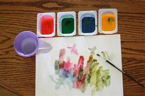 Homemade Watercolors I Can Teach My Child