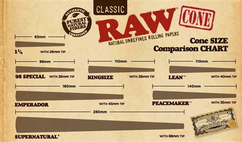 70 30 Size RAW Cones RAW Classic Pre Rolled Rolling Cones Mr