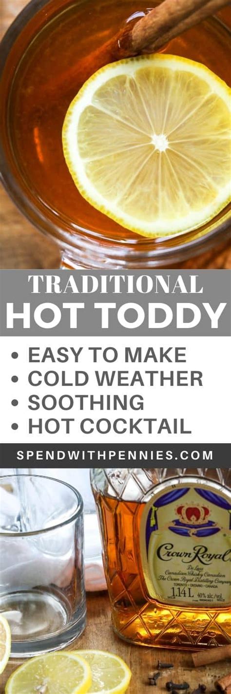 Cozy Hot Toddy Recipe {with Whiskey Or Rum } Spend With Pennies