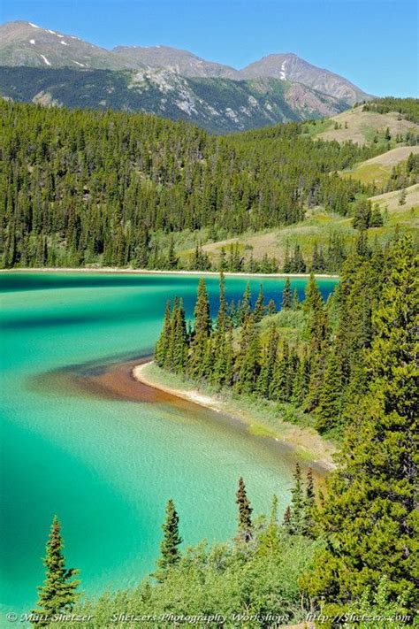 Emerald Lake Alaska And Whitehorse Yukon Is The Beautiful Emerald