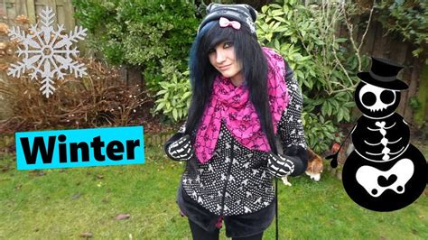 How To Dress Emo In Winter Youtube