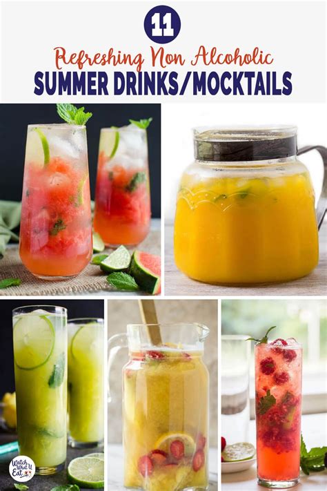 11 Refreshing Summer Non Alcoholic Drinks Summer Mocktails In 2020